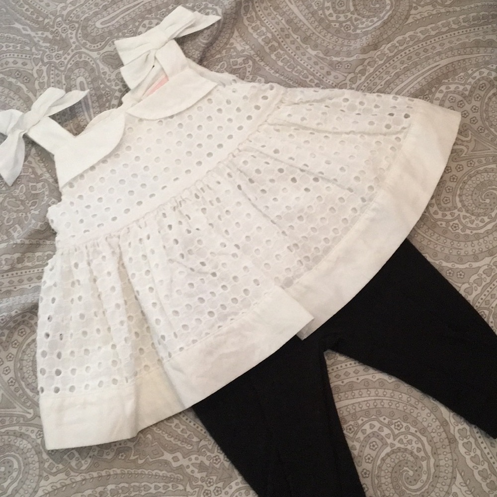 Janie and Jack Girls 2 Piece Outfit 3-6 Months